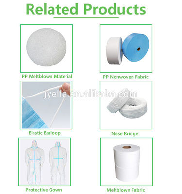 πολυπροπυλένιο Spunbond 175cm 25gsm και μη υφανθε'ντα υφάσματα Meltblown