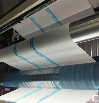 13gsm 100gsm 6000m τοποθετημένη σε στρώματα PE συσκευάζοντας ταινία PE Underpad Backsheet ταινιών ενήλικη